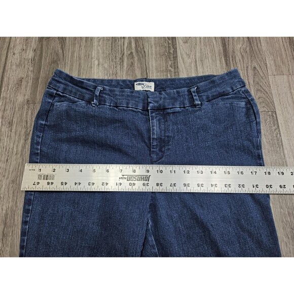 (3/$35) Old Navy The Diva Jeans Womens 8 Denim Stretch Regular Standard Pants - Picture 9 of 12